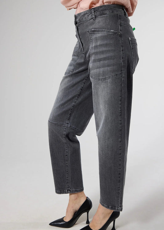 Label Dot broek Rafela | Grijs