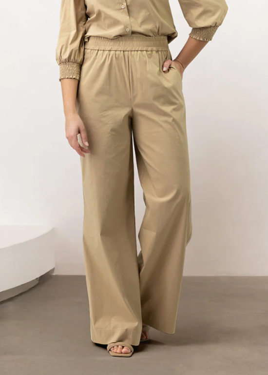 Label Dot Ram pantalon | Camel