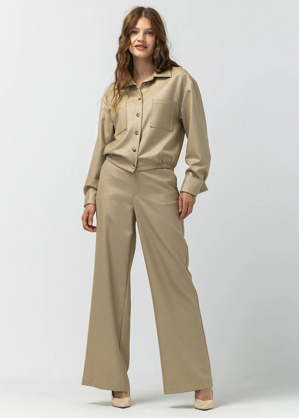 Label Dot Rian Pantalon | Goud