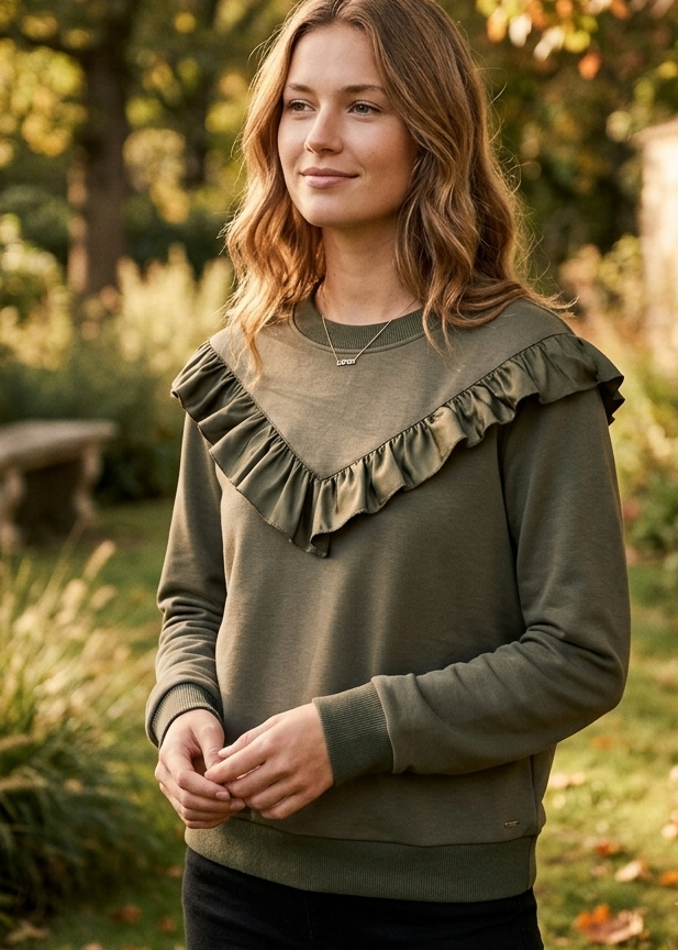 Lady Day – Noemi Sweater – Deep forest
