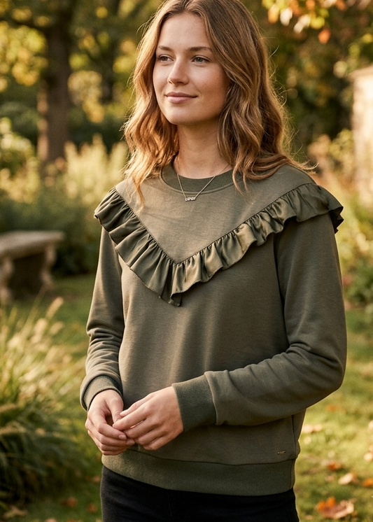 Lady Day – Noemi Sweater – Deep forest