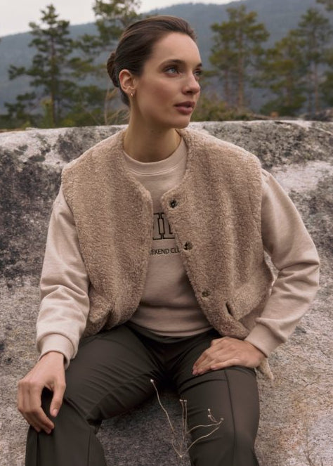 Lady Day – Sunday melange Sweater – Vanilla melange