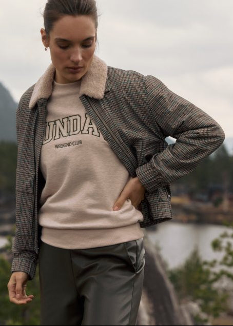 Lady Day – Sunday melange Sweater – Vanilla melange