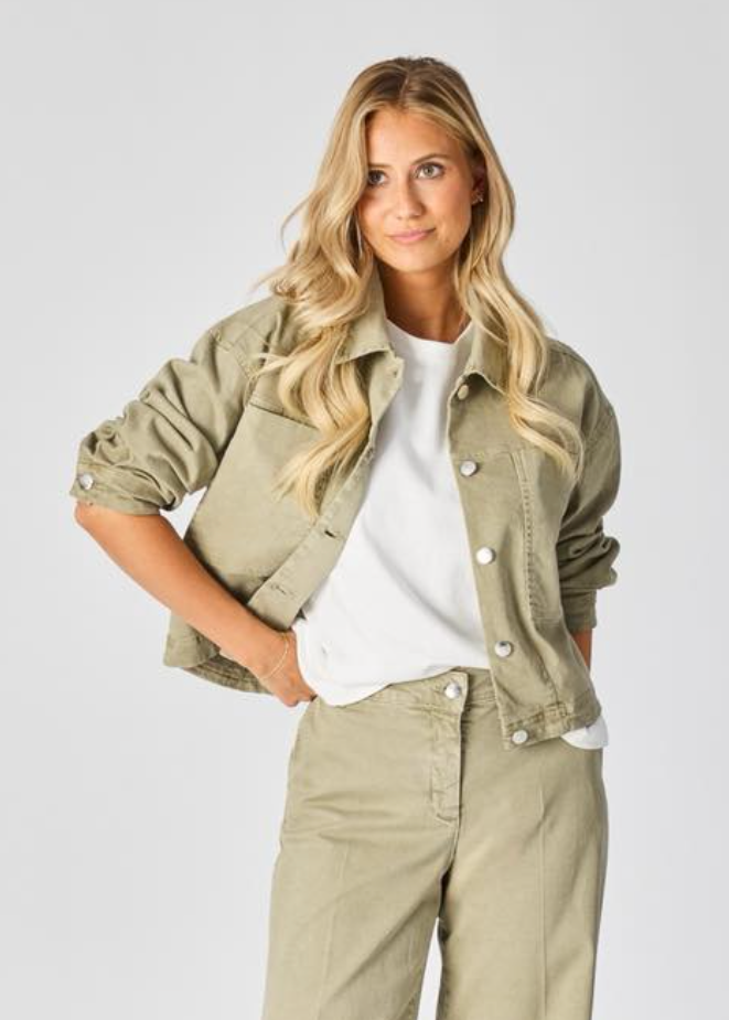 Lalotti jack met knopen - Khaki