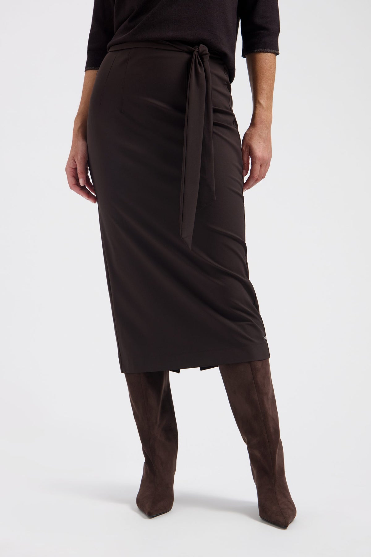 Lady Day – Storm Travel Skirt – Dark brown