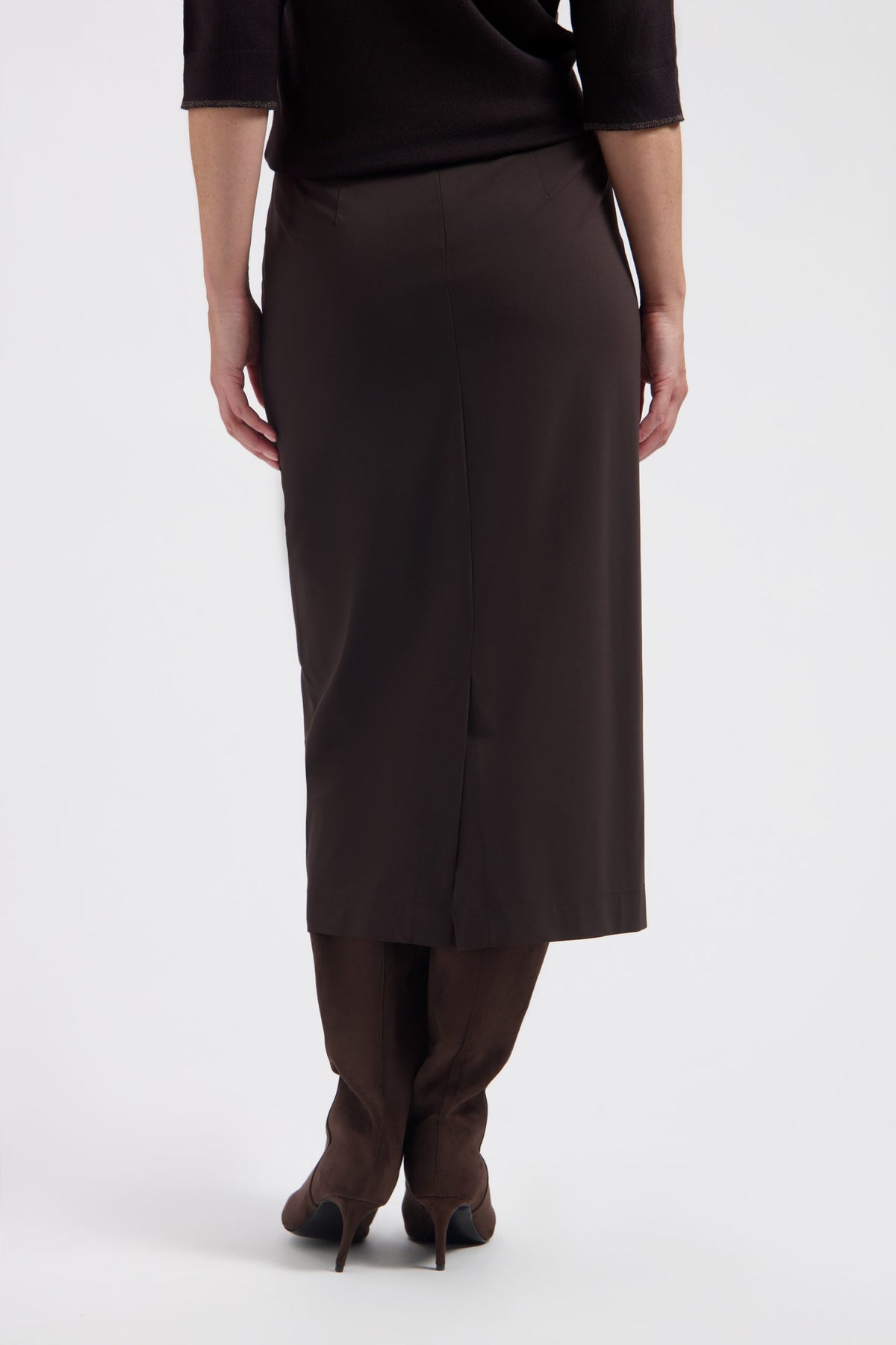 Lady Day – Storm Travel Skirt – Dark brown