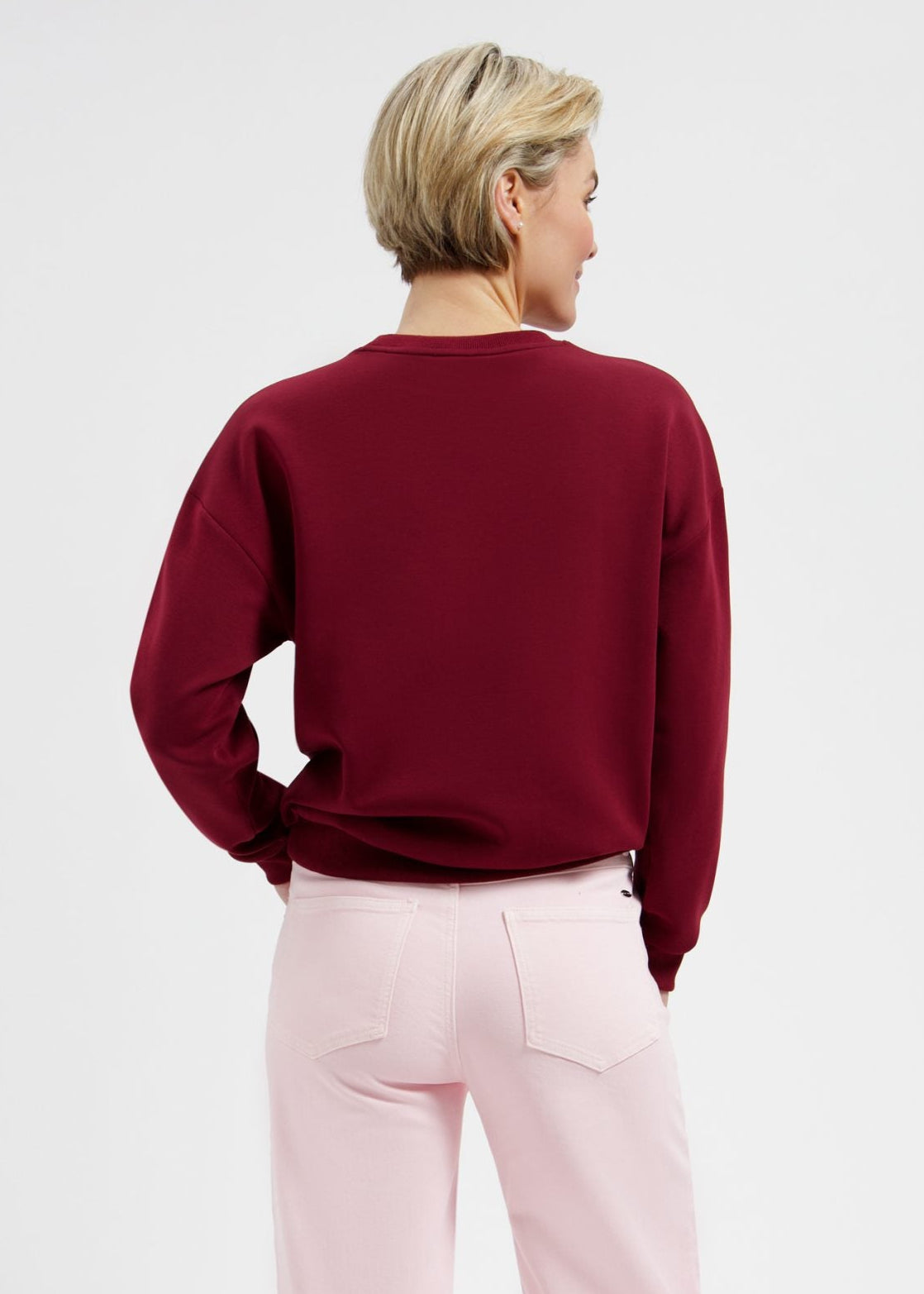 Lady Day – London Sweater – Burgundy