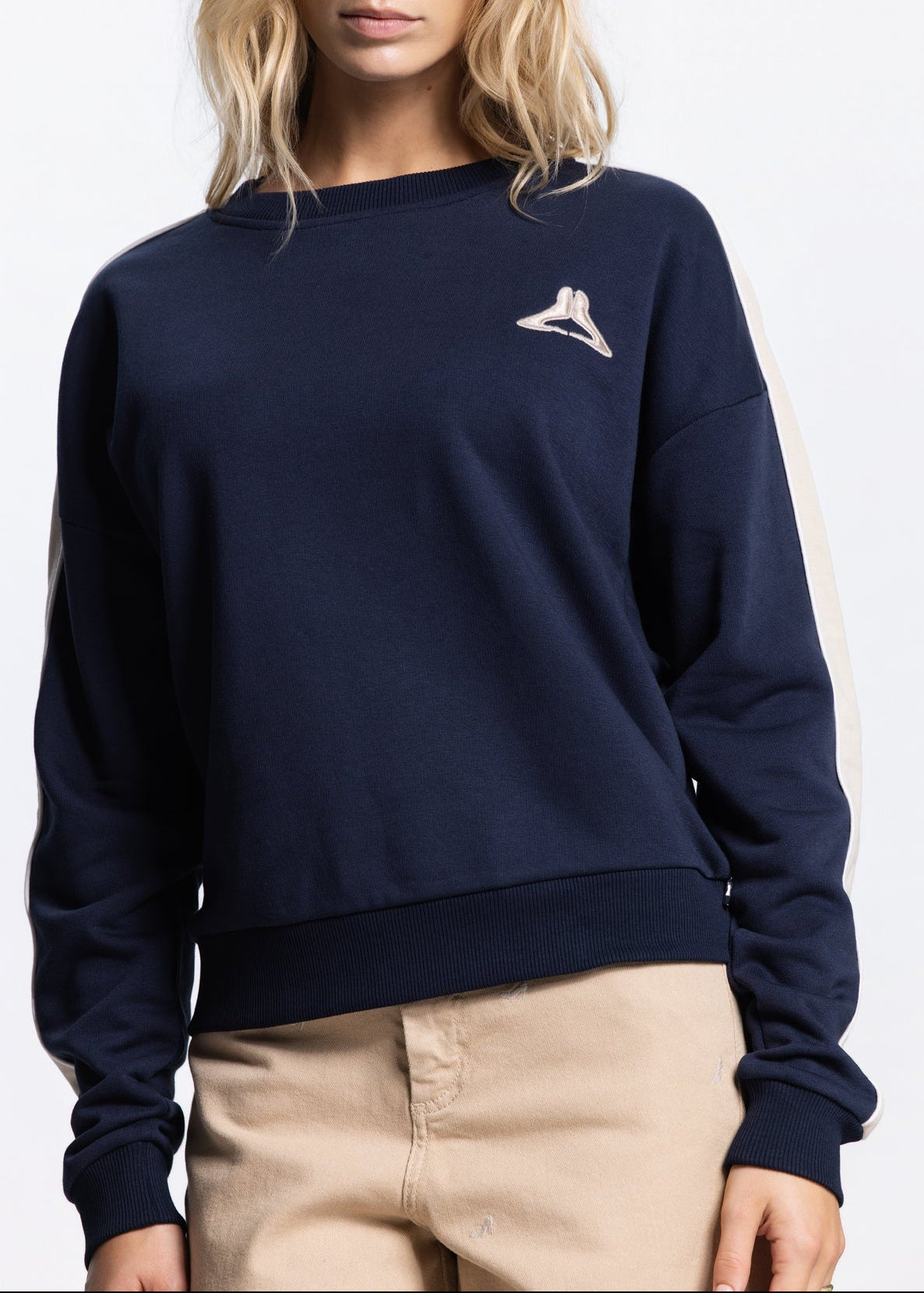 Jansen Amsterdam&nbsp; MARITH TRUI SW 164 sweat heels print long sleeve MARITH SS26