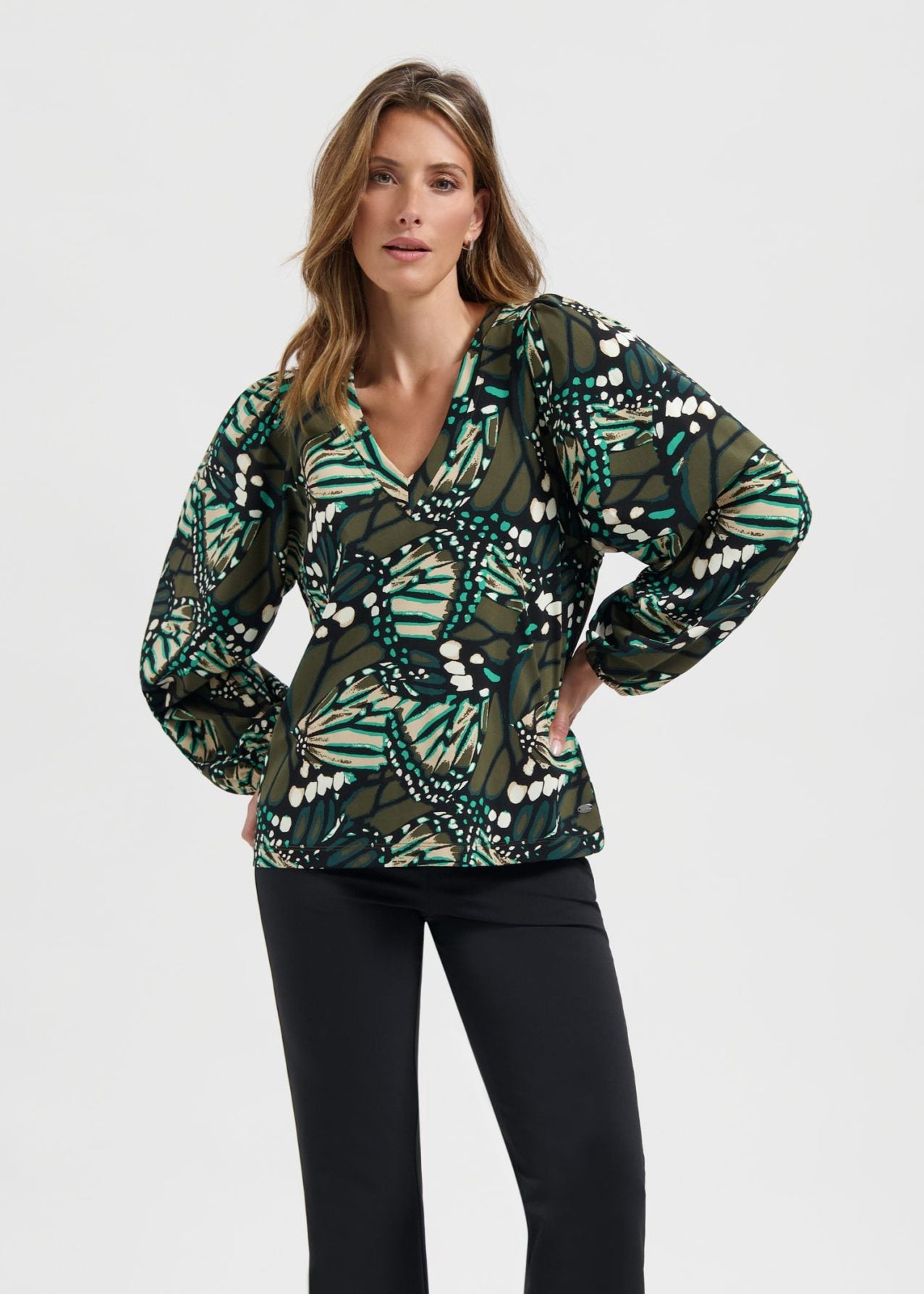 Lady Day – Tress Top – Butterfly print