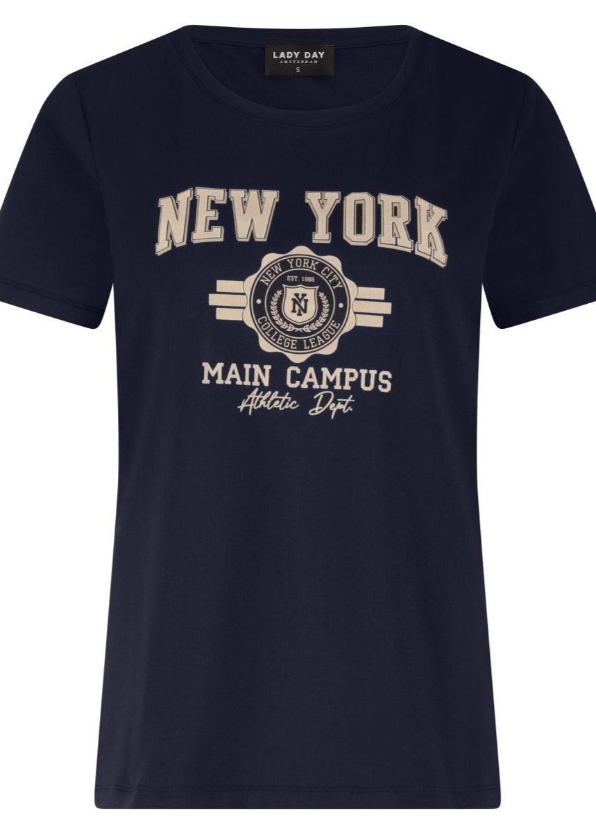 Lady Day – Maisy T-shirt – Blue