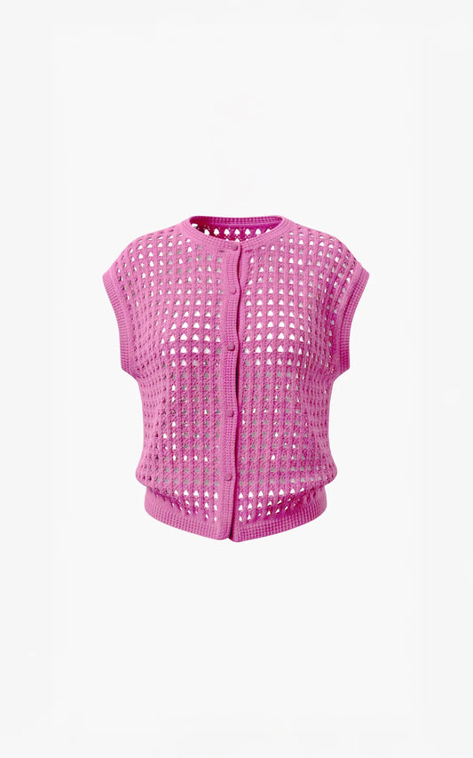Aimee the Label NoaS6 knitted top | Pink