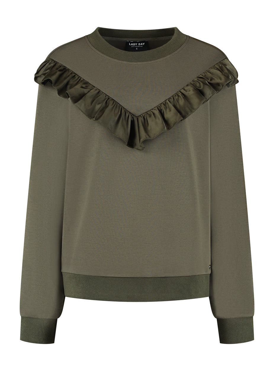 Lady Day – Noemi Sweater – Deep forest