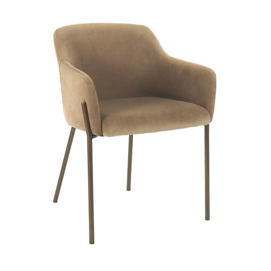 Stoel Pomax Louise champagne