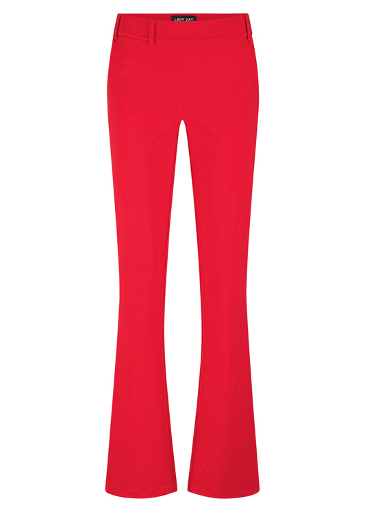Lady Day Poppy Pants Fiery red