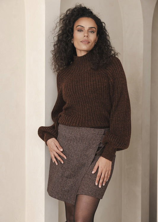 BR&amp;DY Nina Skirt Brown
