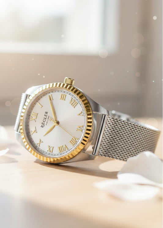 Regler Infinité &nbsp;Mesh Zilver/Goud-Zilver