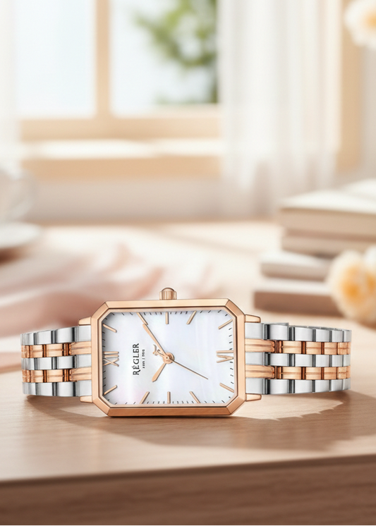 Regler Élégance Bi-Colour Rosé Goud-Parelmoer