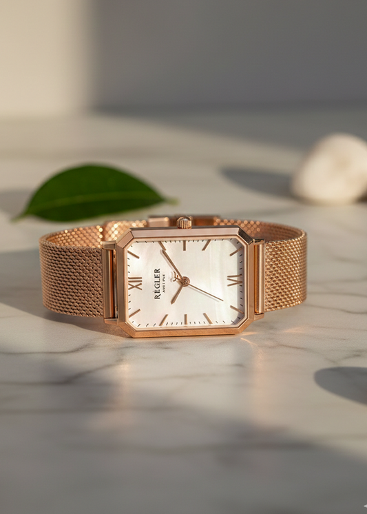 Regler Élégance Mesh Rosé/Goud-Parelmoer