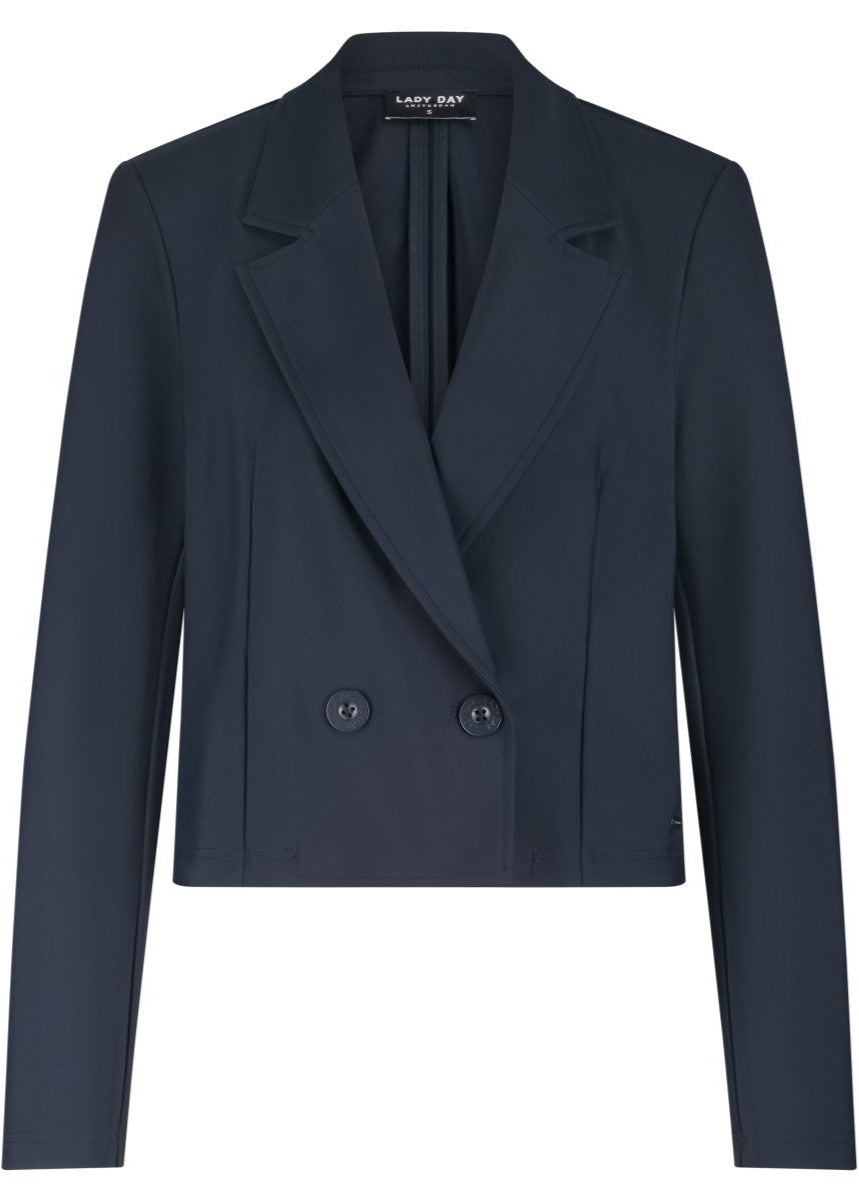 Lady Day – Sam bonded Blazer – Blue