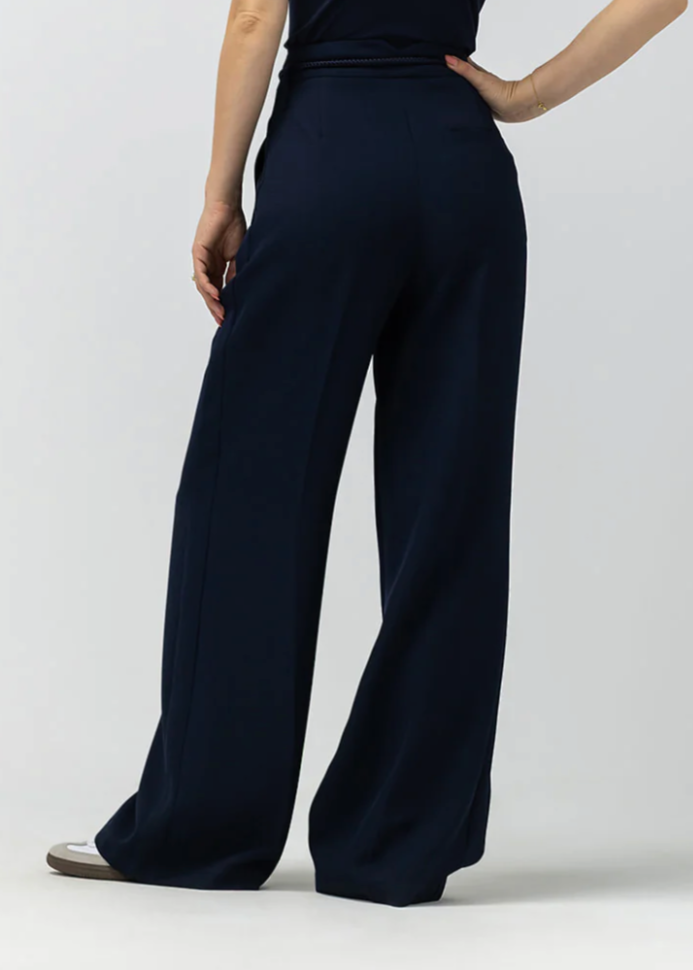 Label Dot Rosan Pantalon | Donker blauw