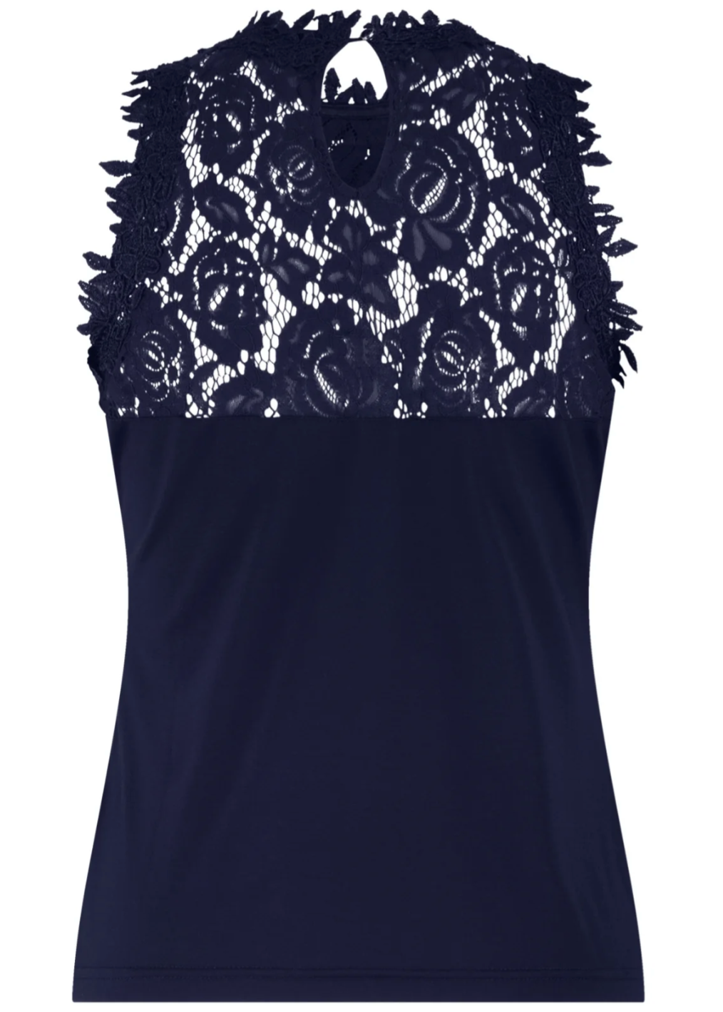 Label Dot Margo Top | Donker blauw