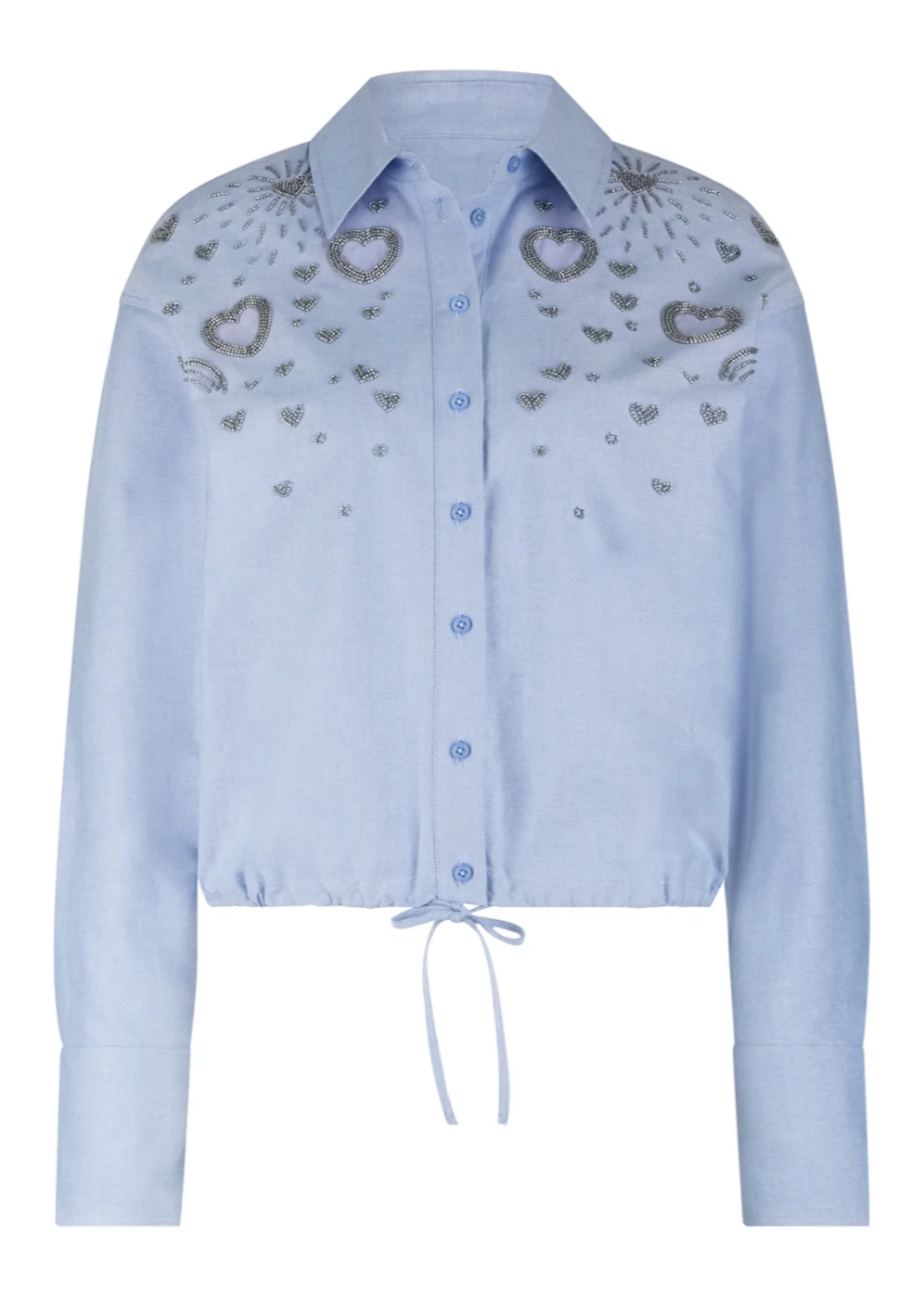 Label Dot Ayden Blouse | Blauw licht