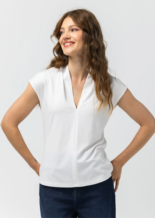 Label Dot Mariek T-Shirt | Wit