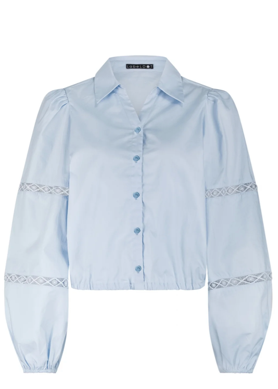 Label Dot Allis Blouse | Blauw licht