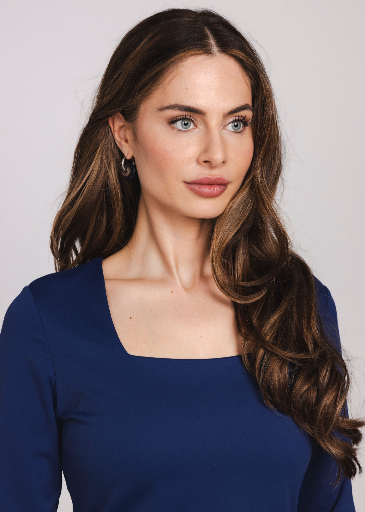 Accentil Edith top navy