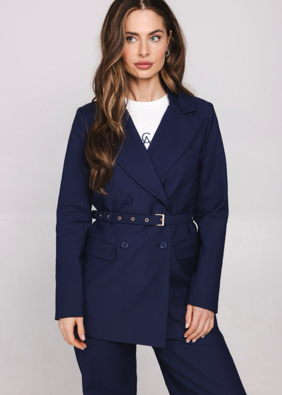 Accentil Christa Blazer - Navy&nbsp;