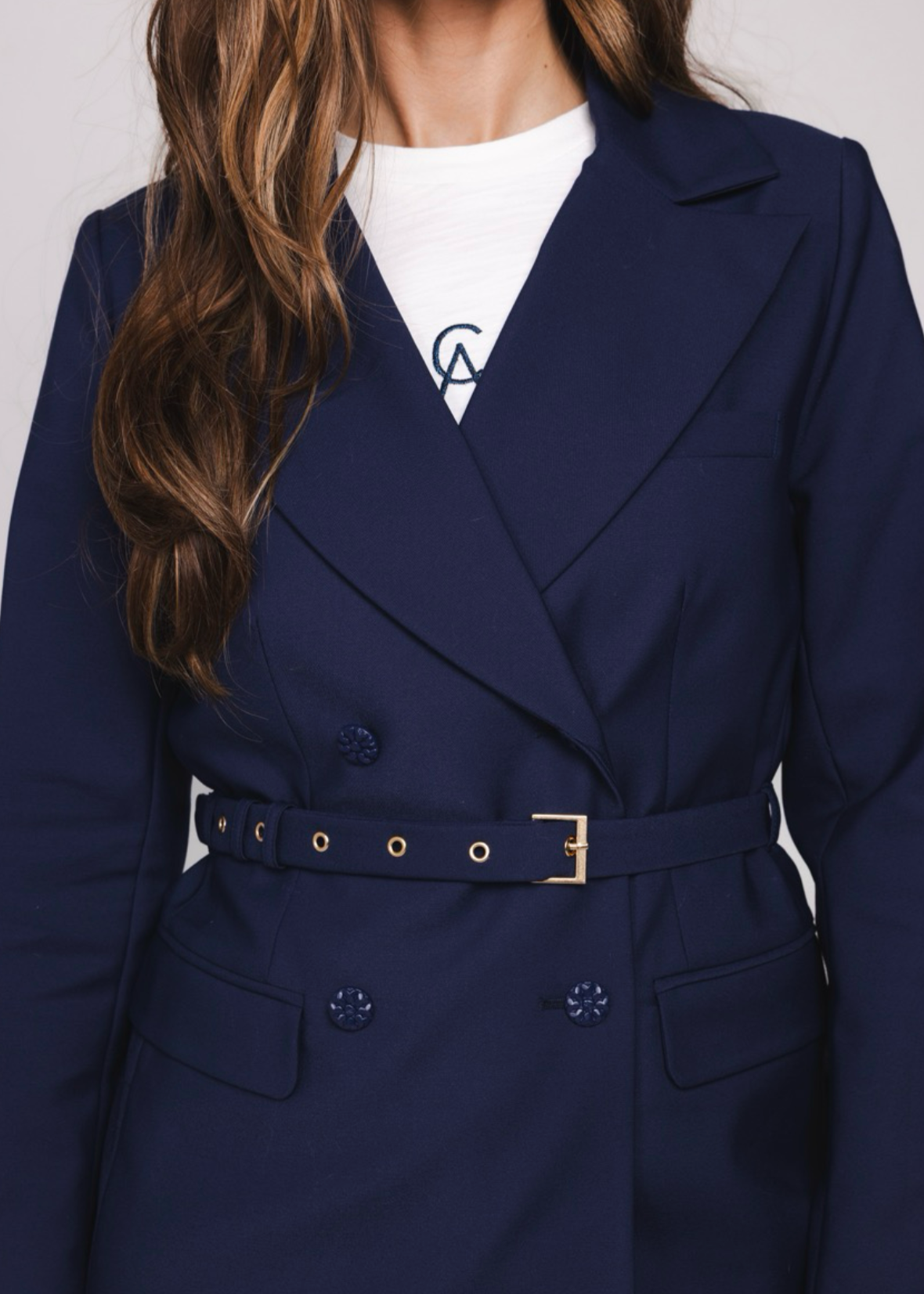 Accentil Christa Blazer - Navy&nbsp;