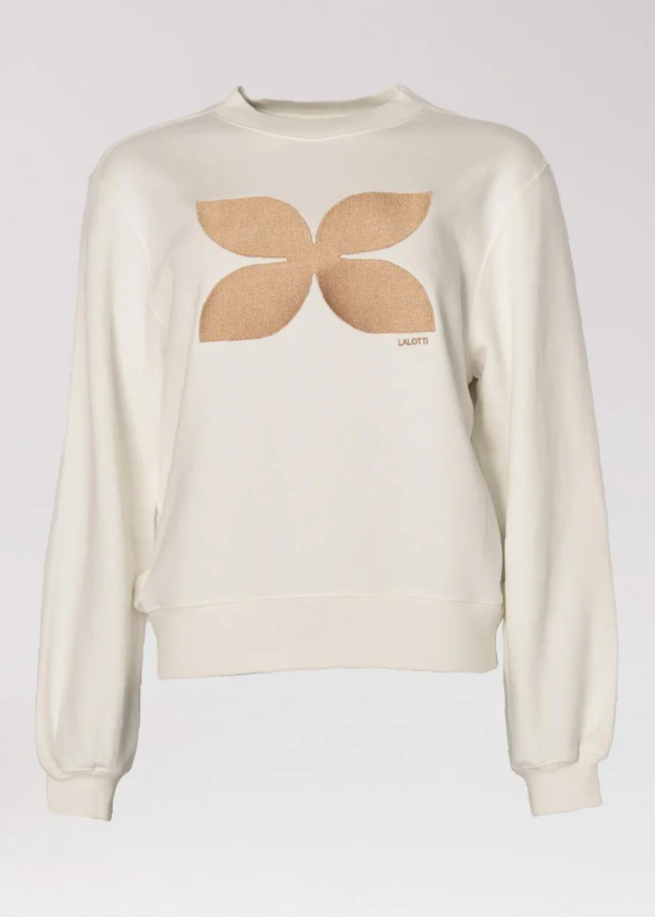 Lalotti Comfy logo sweater - Burgundy, Camel en Navy