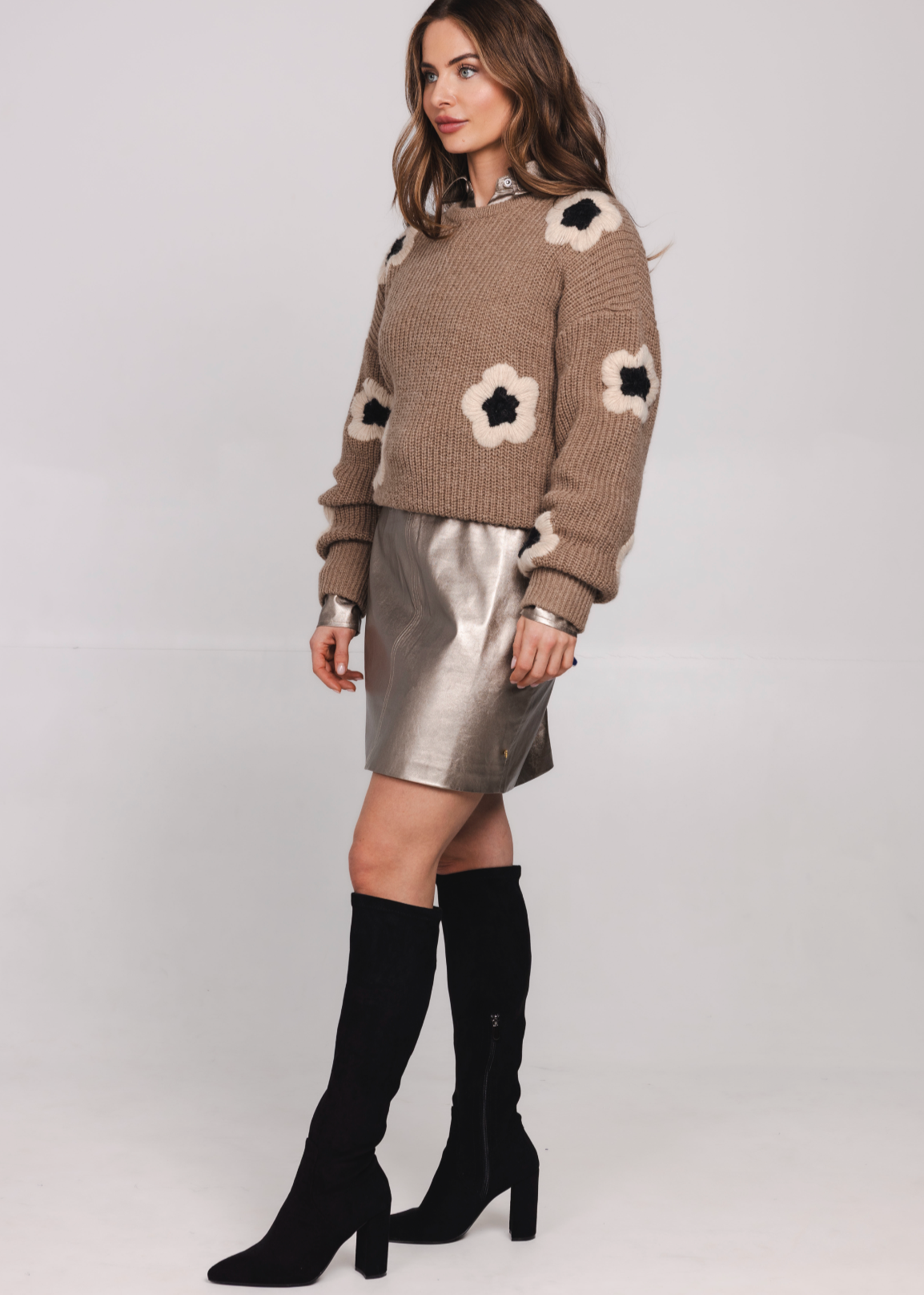 Accentil Linde Skirt - Bronze