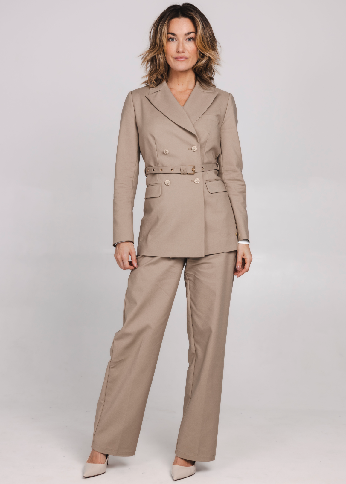 Accentil Christa Blazer - Taupe