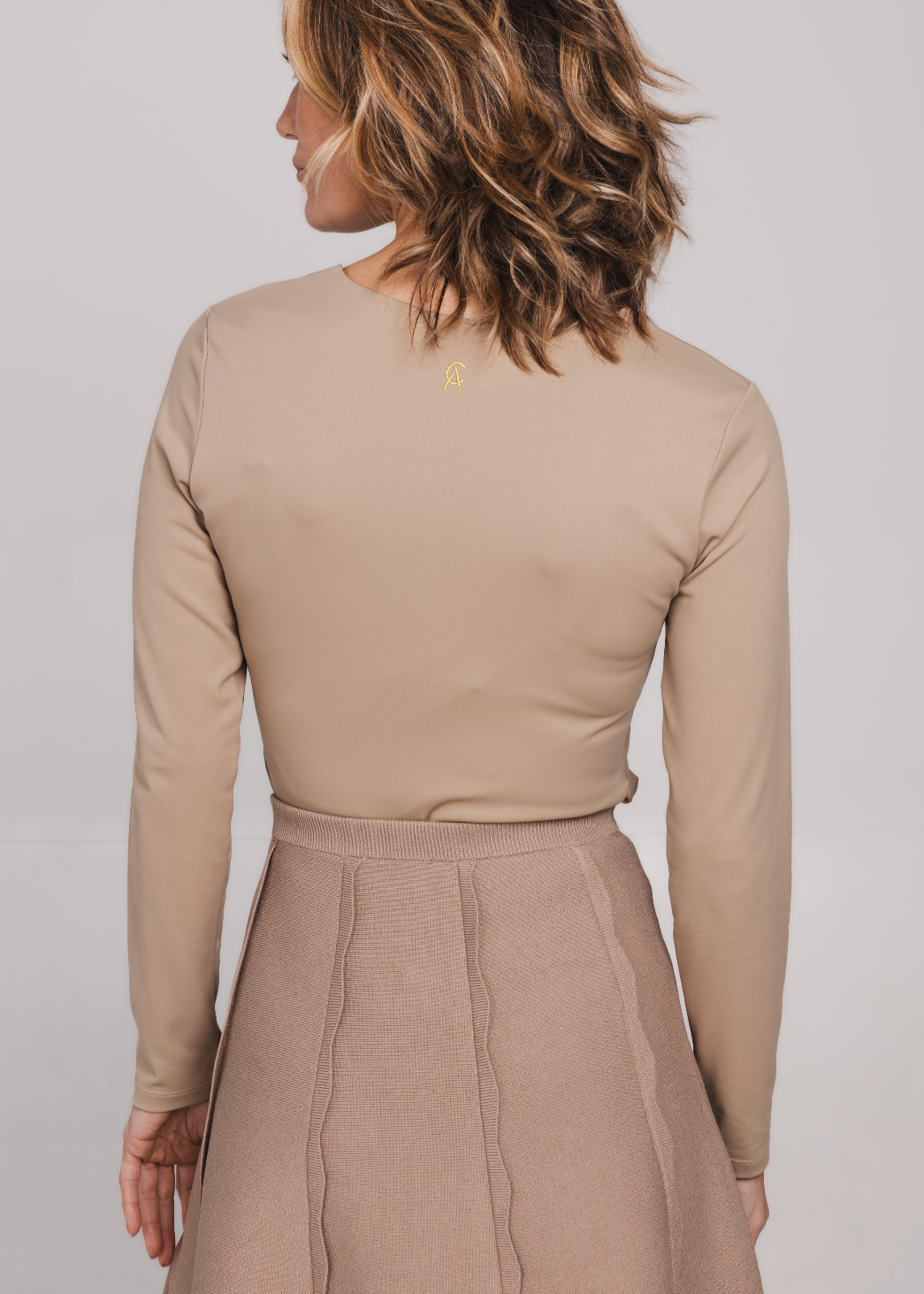 Accentil Accentil Beau Top - Taupe