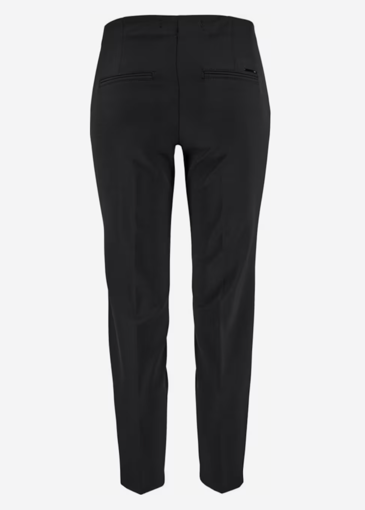 Mac Slimfit Broek 'Anna' in Zwart