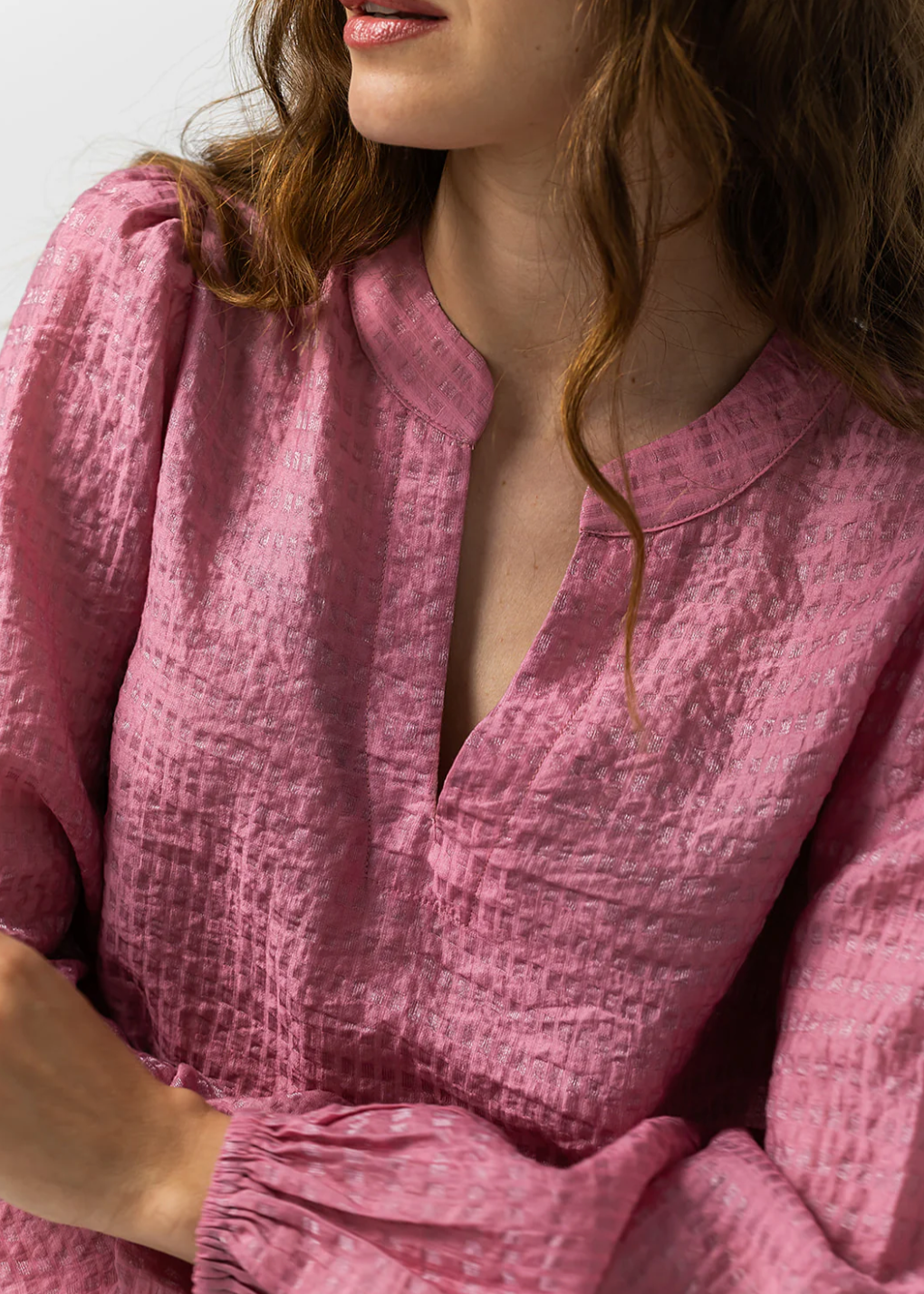 Label Dot Ageeth Top | Roze soft