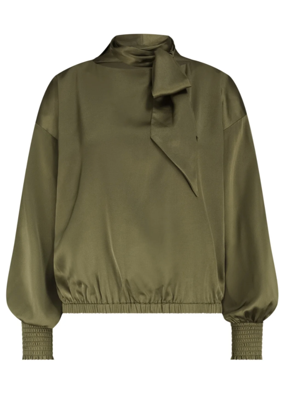Label Dot Alexa Top | khaki