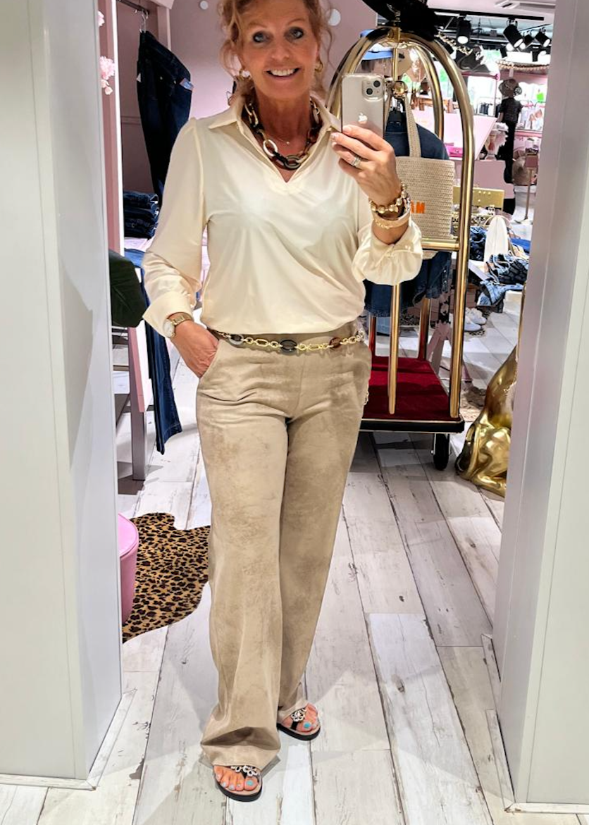Helena Hart 7602 - BROEK SOUL BIKER - SAND