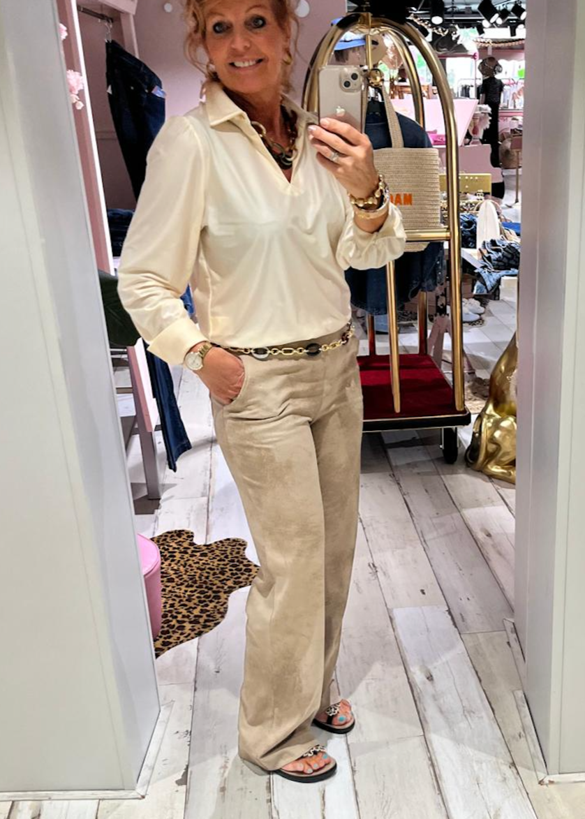 Helena Hart 7602 - BROEK SOUL BIKER - SAND