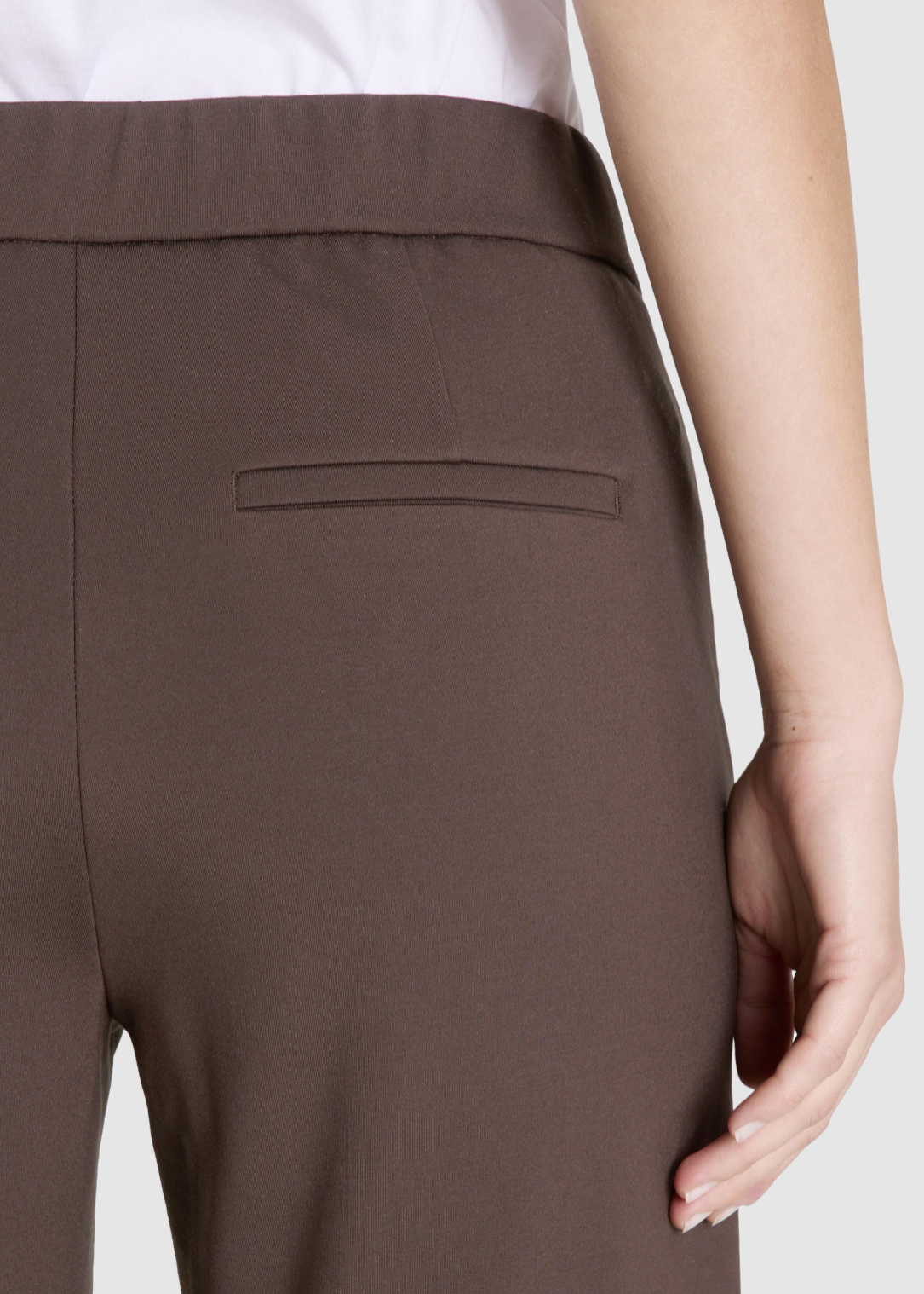 Mac Loose fit 'Chiara' in middenbruin