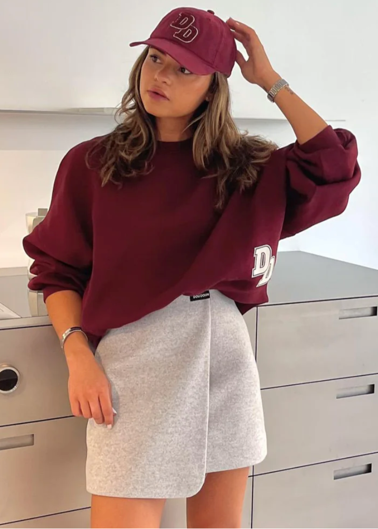 Dou Doun DUBLIN - Mini Skirt - Grey