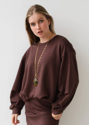 Amelie &amp; Amelie Brugge choco en bordeaux