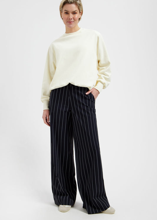 Lady Day – Mille Trousers – Blue/Simple white