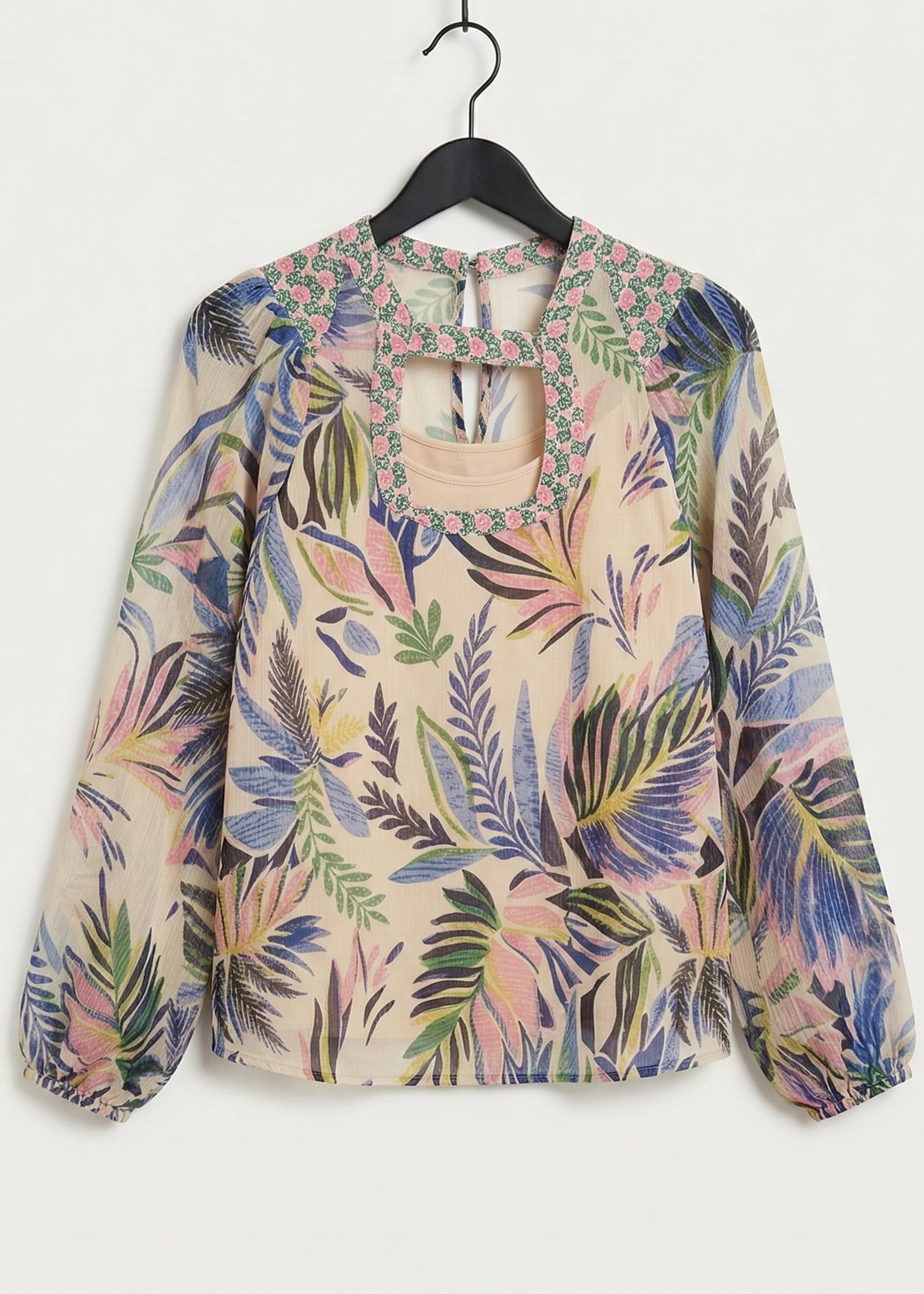 Tessa Koops JOLIE BLUE LOTUS TOP