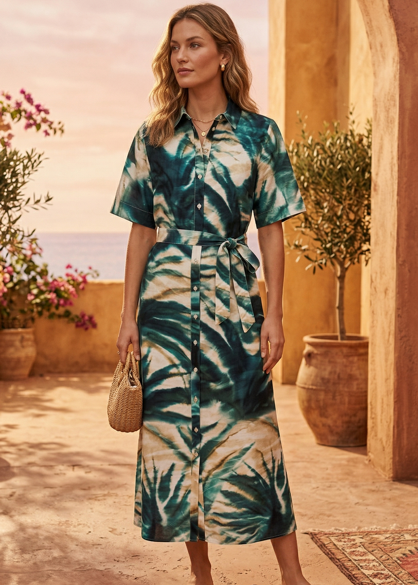 Tramontana Dress Botanique