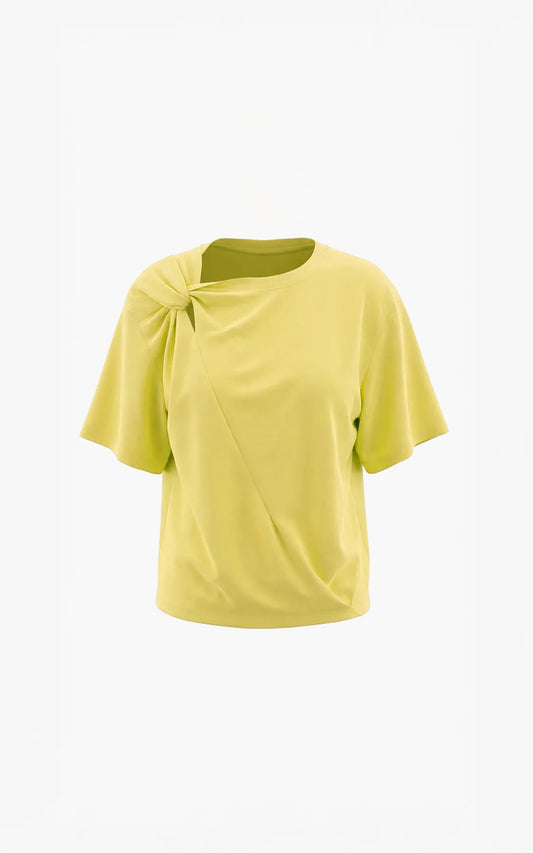 Aimee the Label Vanya RaeS6 T-shirt | Yellow