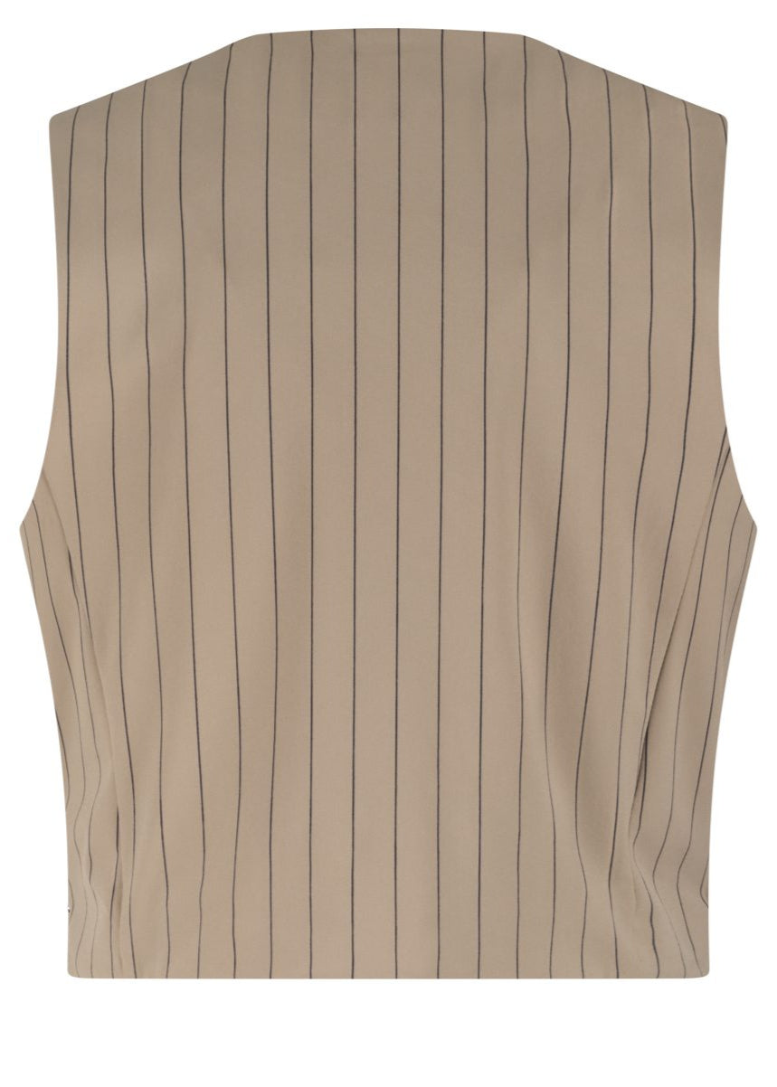 Lady Day &nbsp;– Vivienne Gilet – Kaitlyn stripe