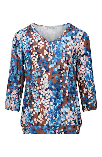 Dreamstar Susi - top DOTTY Terracottamix, indigomix en berrymix