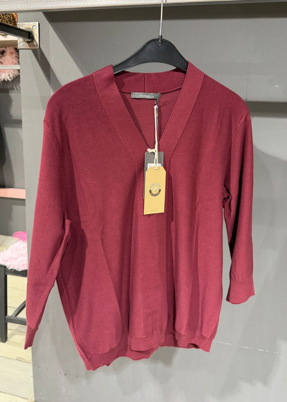 Emotions pullover Burgundy